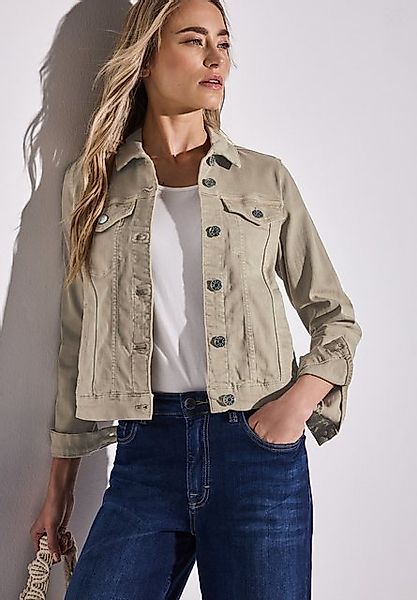 STREET ONE Jeansjacke mit Stretch und Knopfleiste günstig online kaufen