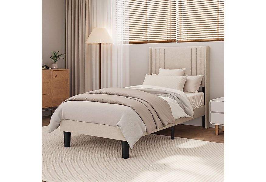 Bealife Bettgestell mit Kopfteil, 90/120/140/160/180x200cm günstig online kaufen