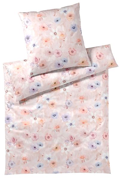 Elegante Bettwäsche "Pastel" 2 Stk. angenehmes Hautgefühl günstig online kaufen