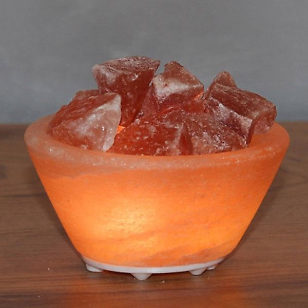 HIMALAYA SALT DREAMS Salzkristall-Tischlampe Petite, LED wechselbar, Warmwe günstig online kaufen