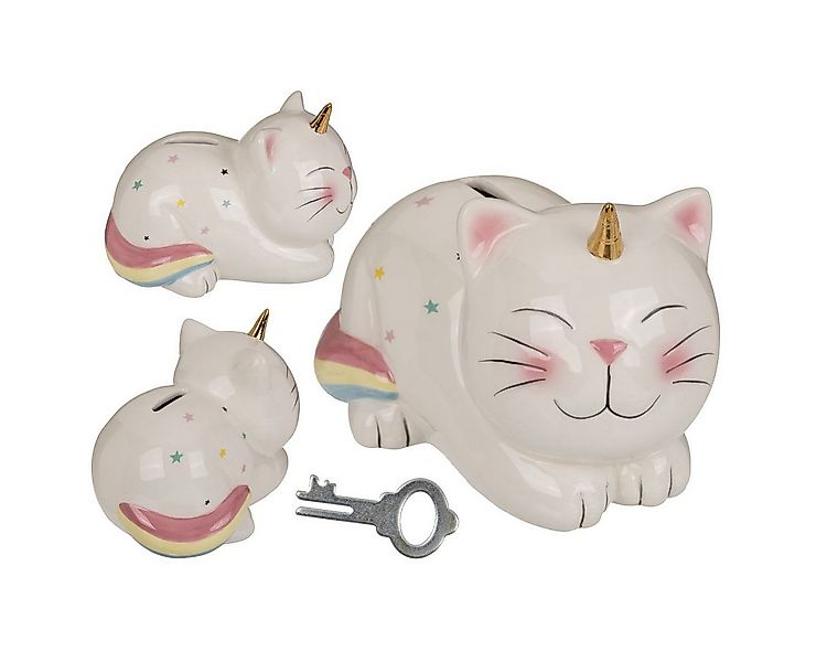 Out of the Blue Spardose Spardose Einhornkatze 17x12cm günstig online kaufen