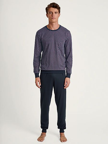 CALIDA Pyjama "Relax Imprint", 2 Stk. mit zeitlosem Design günstig online kaufen