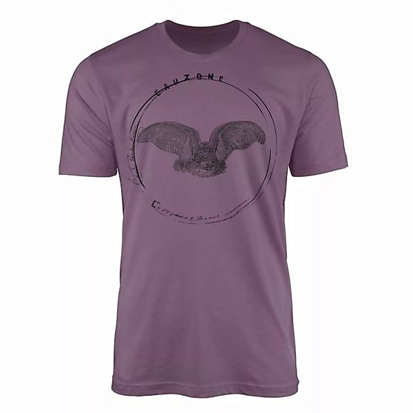Sinus Art T-Shirt Evolution Herren T-Shirt Langohrfledermaus günstig online kaufen
