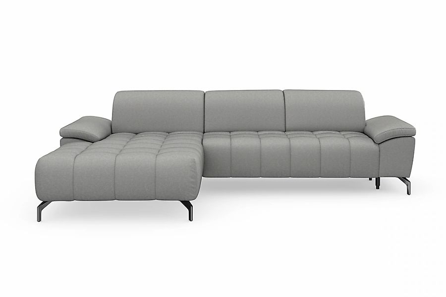 sit&more Ecksofa »Cool L-Form«, wahlweise mit Kopfteilverstellung und Vorzi günstig online kaufen