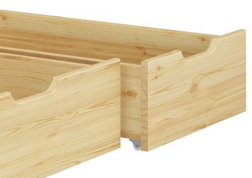 ERST-HOLZ Bettschubkasten Bettkasten für Betten 2-Teilig günstig online kaufen