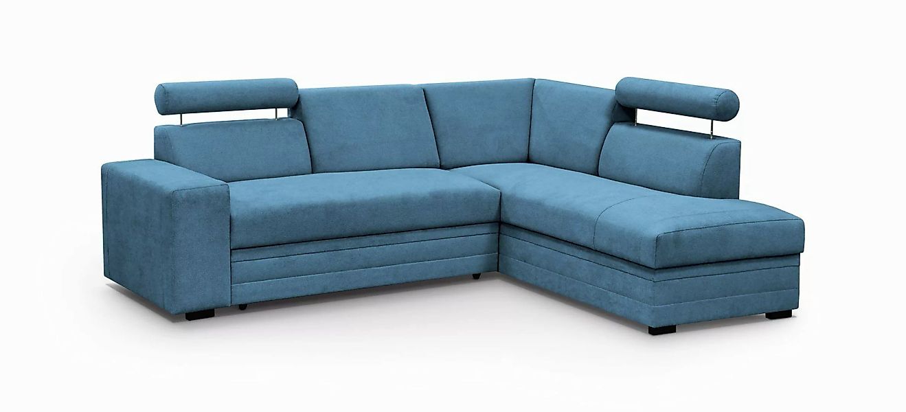 Beautysofa Ecksofa mit Bettkasten und verstellbaren günstig online kaufen