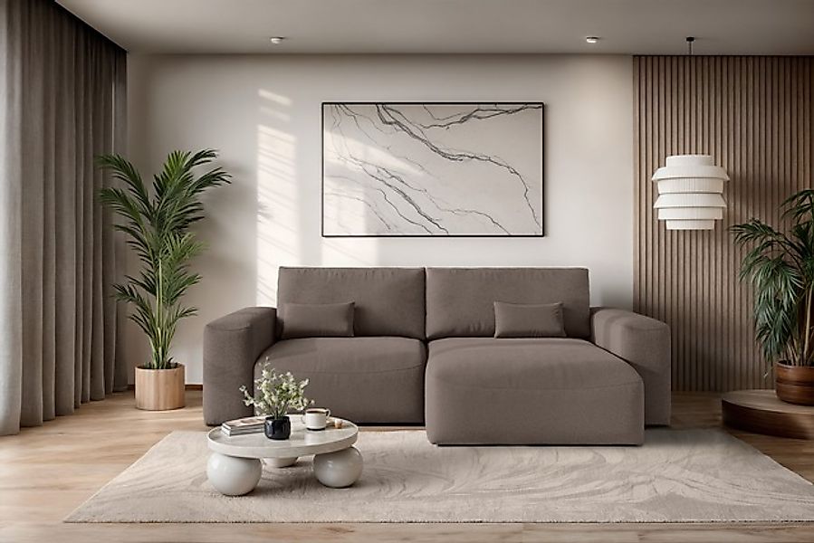 OTTO home Ecksofa »MATTS Schlafsofa mit Bettkasten, Maße B/T/H: 265/159/89 günstig online kaufen