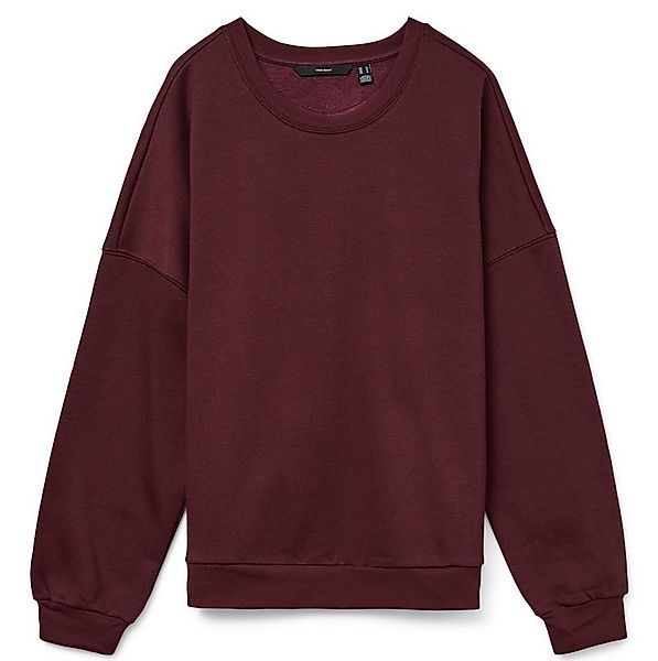 Vero Moda Longpullover loose fit Rundhals Langarm Basic VMSONJA LS SWEAT JR günstig online kaufen