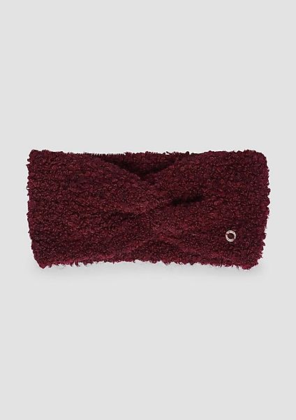 s.Oliver Stirnband Stirnband Stirnband aus Bouclé-Strick mit Twist-Detail günstig online kaufen