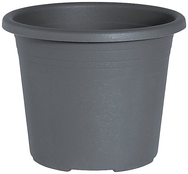 Geli Pflanzkübel Cylindro Blumentopf Anthrazit – Ø20cm Kunststoff Pflanztop günstig online kaufen