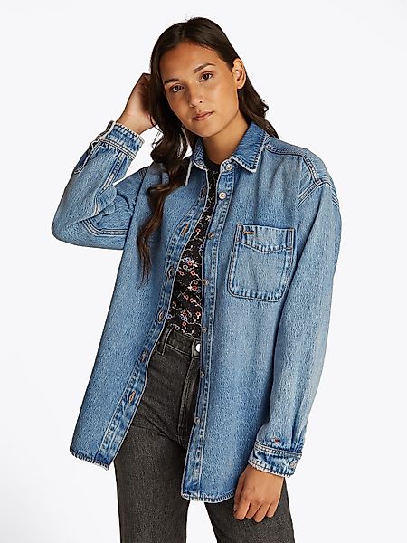 Tommy Jeans Hemdbluse RELAXED LS SHIRT günstig online kaufen