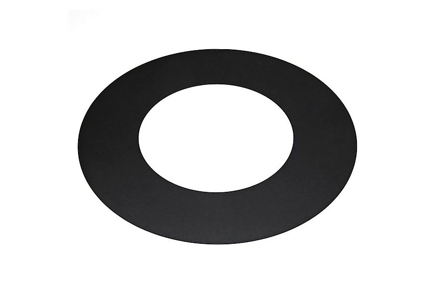 Raik Ofenrohr Raik Rauchrohr Ofenrohr 250mm - Wandrosette schwarz, Rosette günstig online kaufen
