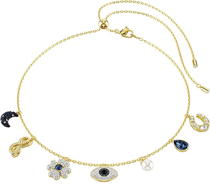 Swarovski Collier Symbolica Mond Unendlich Glücksklee magisches Auge Hufeis günstig online kaufen
