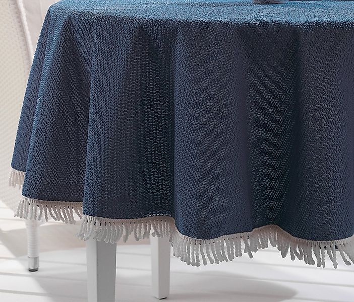 Beautex Tischdecke Garten Balkon Terrasse Camping Tischdecke, Eckig Rund Ov günstig online kaufen