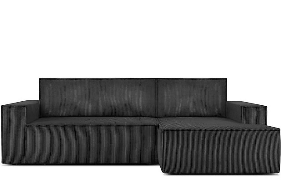 KONSIMO® Ecksofa NAPI Ecksofa rechts, hergestellt in der EU,mit Schlaffunkt günstig online kaufen