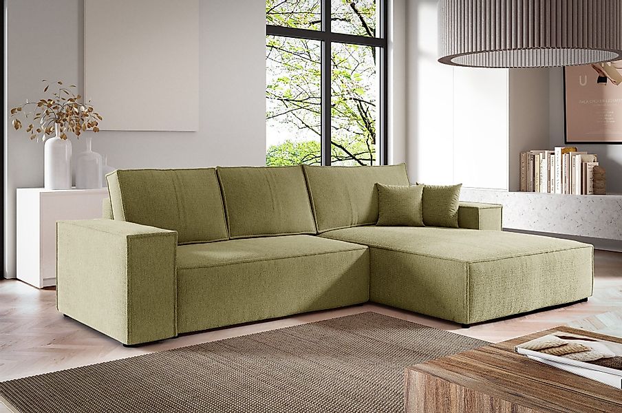 Fun Möbel Ecksofa Schlafsofa Sofa CORUNIA günstig online kaufen
