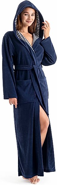 KangaROOS Damenbademantel "Dalia, ideal für Sauna & Spa, Standardlänge & Üb günstig online kaufen