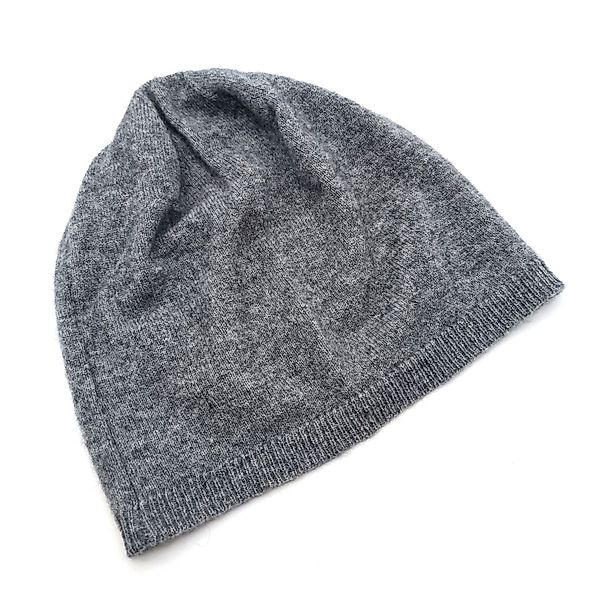 Fiebig Strickmütze Cashmere Strickbeanie hellgrau günstig online kaufen