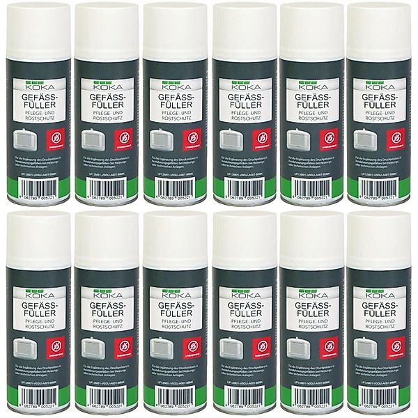 KOKA 12x Gefäßfüller Unbrennbar 400ml günstig online kaufen