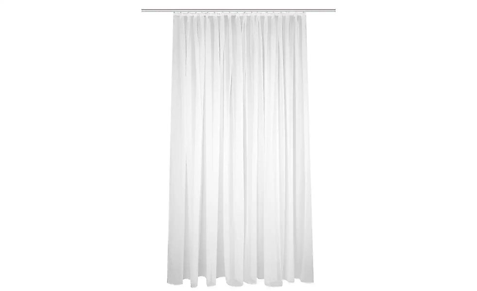 HOME WOHNIDEEN Vorhang Fertigstore SABLIO uni, Faltenband, weiß oder wollwe günstig online kaufen