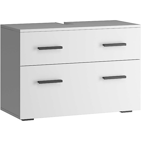 INOSIGN Waschbeckenunterschrank Skara mit Klappe und Schubkasten, schwarze günstig online kaufen