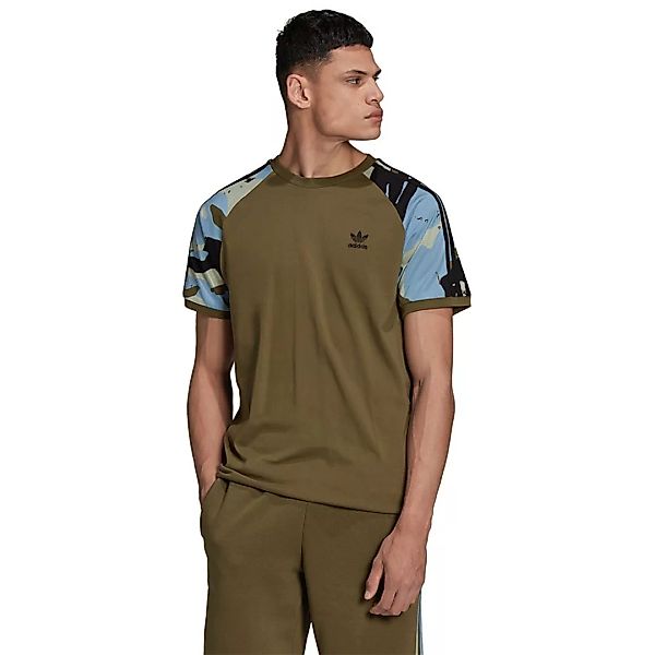 Adidas Originals Camo Cali Kurzarm T-shirt 2XL Focus Olive günstig online kaufen
