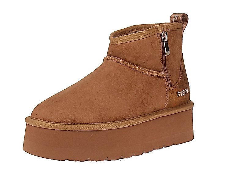 Replay Replay Chic Zip Tonal GWF5A C0007T - Damen Boots - 012-Brown Stiefel günstig online kaufen