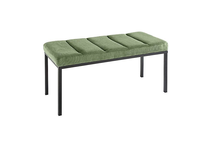 riess-ambiente Sitzbank PETIT BEAUTÉ 80cm grün / schwarz (Einzelartikel, 1- günstig online kaufen