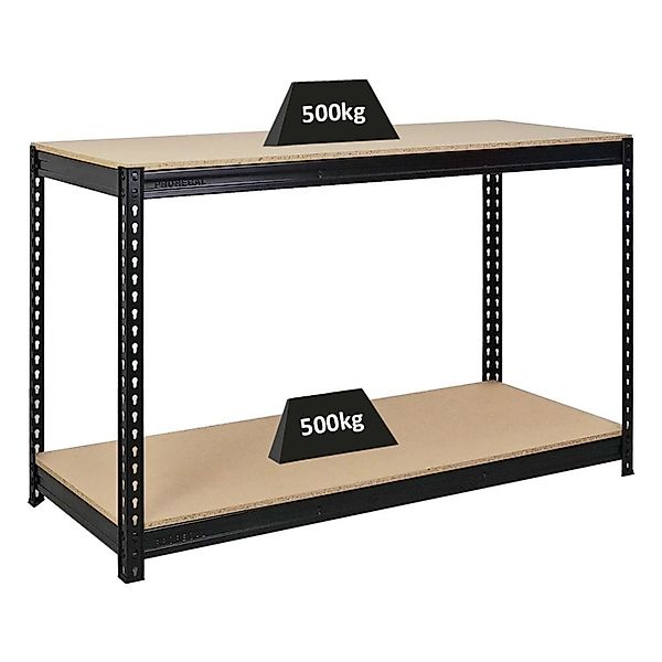 PROREGAL Profi Werkbank STRONG BEAST HxBxT 90x150x60cm mit Fachlast 500kg 2 günstig online kaufen