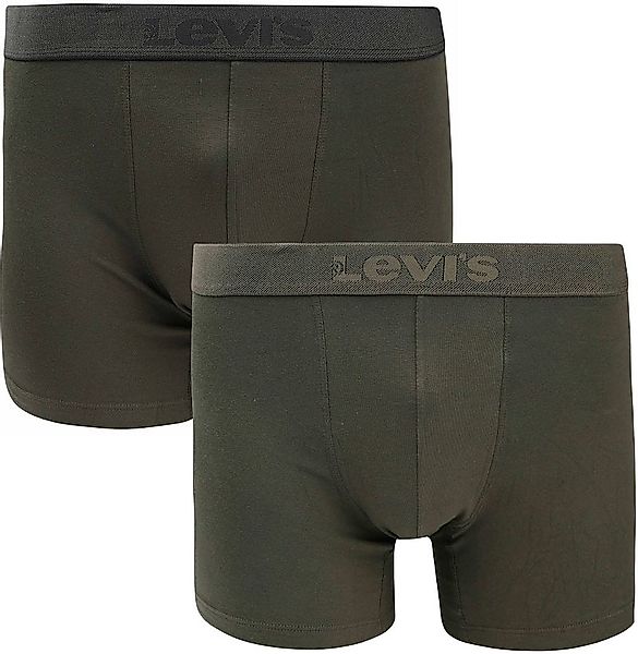 Levi's Brief Boxershorts 2-Pack Grün - Größe XL günstig online kaufen