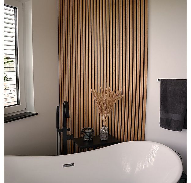 HOME DELUXE Wandpaneel Akustikpaneel / Lamellenwand SONIC, BxL: 40,00x80,00 günstig online kaufen