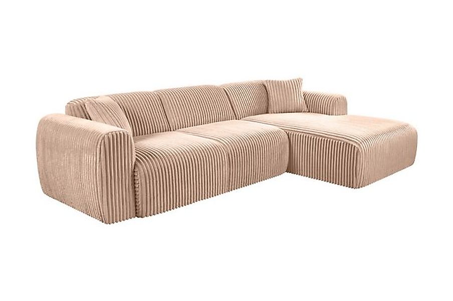 OKAA Ecksofa Tamara links oder rechts 270x165x88 cm Sofa Couch, Made in Eur günstig online kaufen