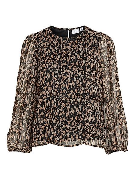 Vila Blusenshirt mit Durchsichtigen Ballonärmeln VIFALIA VIFALIA O-NECK L/S günstig online kaufen