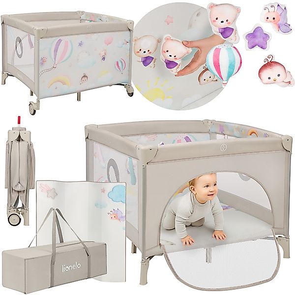 lionelo Laufgitter MILLE PLUS (Set mit günstig online kaufen