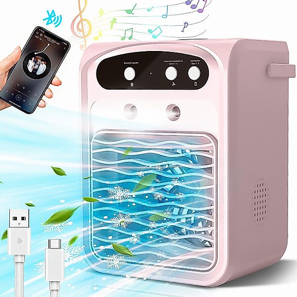 RWEUOQ Ventilatorkombigerät Tragbarer Luftkühler Klimaanlage Luftbefeuchter günstig online kaufen