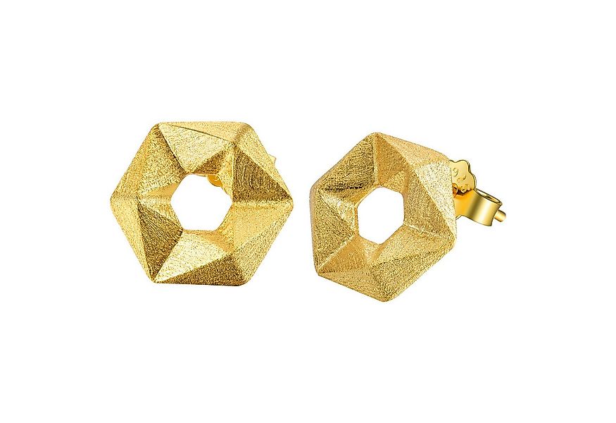 Runde Perlé Paar Ohrstecker kleine Würfel geometrische Ohrstecker, handgefe günstig online kaufen