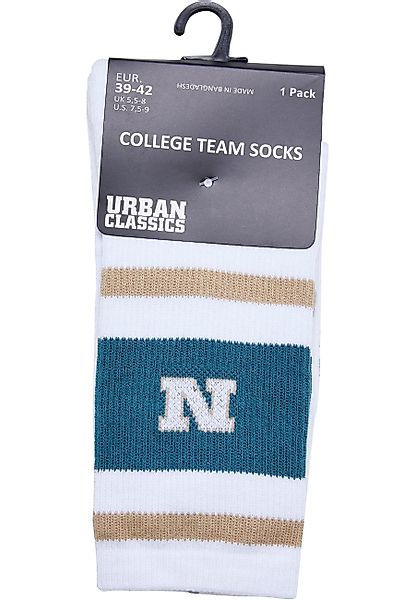 URBAN CLASSICS Basicsocken "Urban Classics Unisex College Team Socks", (1 P günstig online kaufen
