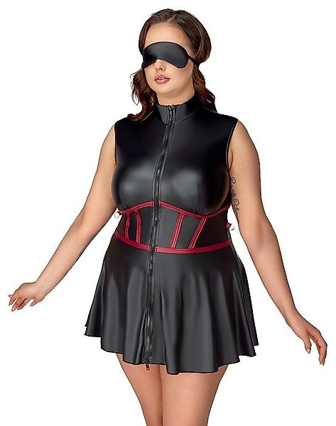 Cottelli Bondage Minikleid Wetlook Kleid mit günstig online kaufen