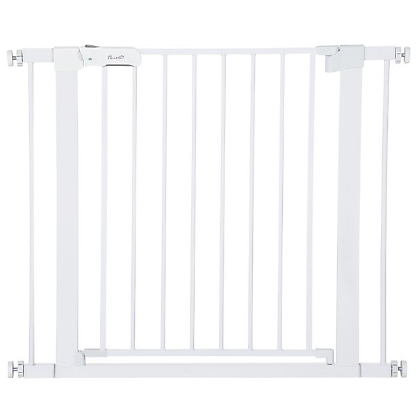 PawHut Türschutzgitter Treppengitter verstellbar 75-96cm Auto-Close für Hun günstig online kaufen