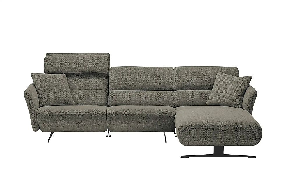 medium Ecksofa  Yasmin ¦ grau ¦ Maße (cm): B: 325 H: 93 T: 185 Polstermöbel günstig online kaufen