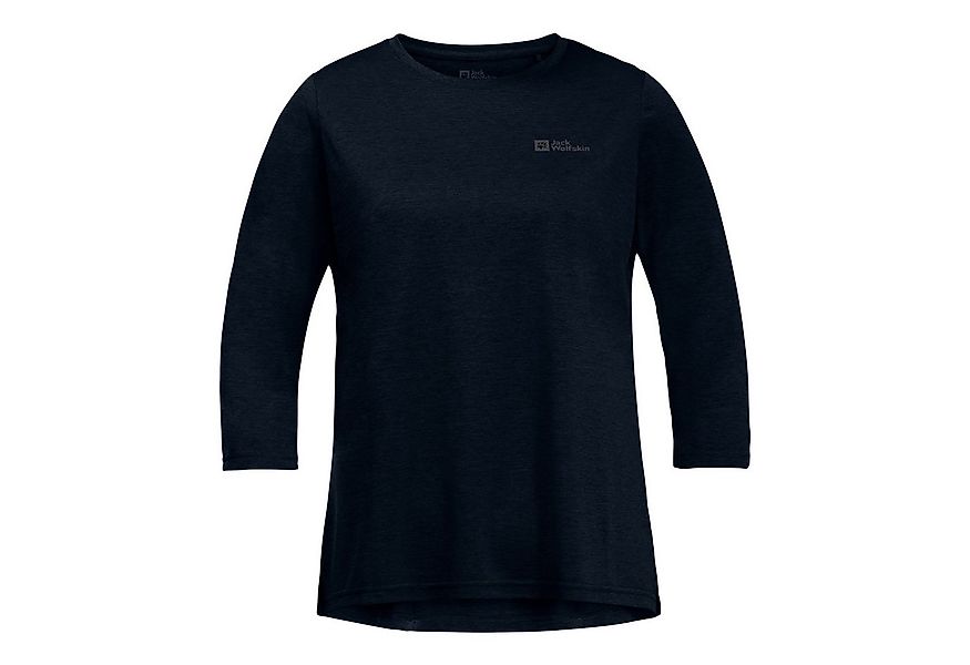 Jack Wolfskin 3/4-Arm-Shirt Crosstrail 3/4 T W mit Markenlogo auf linker Br günstig online kaufen
