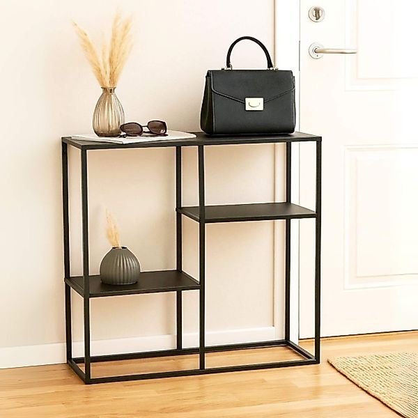 DanDiBo Konsolentisch Schmal Metall Modern 80x80x26 günstig online kaufen