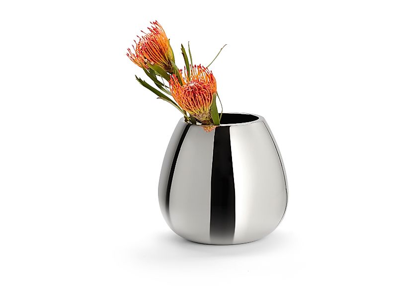 Anais hochglanzpolierte Vase - organische Form Höhe 18 cm, Ø 19 cm günstig online kaufen
