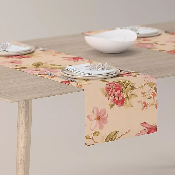 Tischläufer, creme-rosa, 40 x 130 cm, Londres (143-87) günstig online kaufen