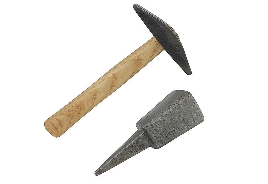 SHW Sense Set Dengelamboss + Dengelhammer, Perfekt für präzises Sensenschär günstig online kaufen