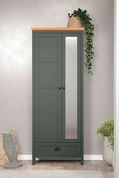 Home affaire Garderobenschrank "Vienna" 1 Stk. tlg. Garderobenschrank, 2 Tü günstig online kaufen
