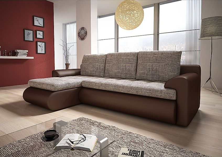 Sofnet Ecksofa Santi, mit Schlaffunktion und günstig online kaufen