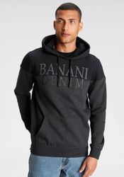 Bruno Banani Kapuzensweatshirt Langarm, bedruckt und günstig online kaufen