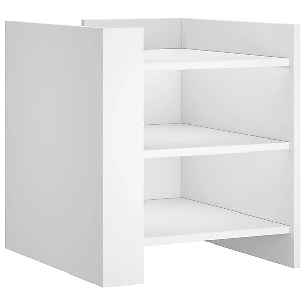 vidaXL Nachttisch Nachttisch Weiß 45x50x50 cm günstig online kaufen