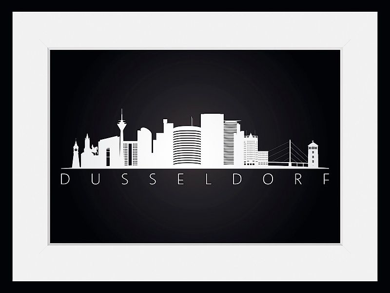 queence Bild »Düsseldorf Sehenswürdigkeiten«, Städte-Stadt-Deutschland-Gebä günstig online kaufen